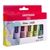 Talens Amsterdam akrilfesték készlet - 6x20 ml, pasztell színek