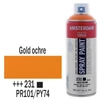 Kép 2/4 - Talens Amsterdam vízbázisú akrilfesték spray, 400 ml - 231, gold ochre