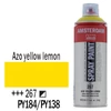 Kép 2/4 - Talens Amsterdam vízbázisú akrilfesték spray, 400 ml - 267, azo yellow lemon