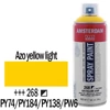 Kép 2/4 - Talens Amsterdam vízbázisú akrilfesték spray, 400 ml - 268, azo yellow light