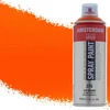 Kép 1/4 - Talens Amsterdam vízbázisú akrilfesték spray, 400 ml - 276, azo orange