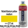 Talens Amsterdam vízbázisú akrilfesték spray, 400 ml - 277, nickel titanium yellow medium