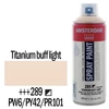 Kép 2/3 - Talens Amsterdam vízbázisú akrilfesték spray, 400 ml - 289, titanium buff light