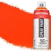 Kép 1/4 - Talens Amsterdam vízbázisú akrilfesték spray, 400 ml - 311, vermilion