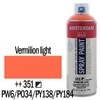 Talens Amsterdam vízbázisú akrilfesték spray, 400 ml - 351, vermilion light