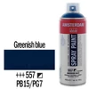 Kép 2/4 - Talens Amsterdam vízbázisú akrilfesték spray, 400 ml - 557, greenish blue