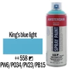 Kép 2/4 - Talens Amsterdam vízbázisú akrilfesték spray, 400 ml - 558, king's blue light