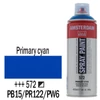 Talens Amsterdam vízbázisú akrilfesték spray, 400 ml - 572, primary cyan