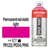 Talens Amsterdam vízbázisú akrilfesték spray, 400 ml - 577, permanent red violet light