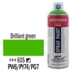 Kép 2/4 - Talens Amsterdam vízbázisú akrilfesték spray, 400 ml - 605, brilliant green