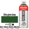 Kép 2/4 - Talens Amsterdam vízbázisú akrilfesték spray, 400 ml - 622, olive green deep