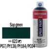 Talens Amsterdam vízbázisú akrilfesték spray, 400 ml - 623, sap green