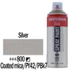 Talens Amsterdam vízbázisú akrilfesték spray, 400 ml - 800, silver