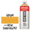 Kép 2/4 - Talens Amsterdam vízbázisú akrilfesték spray, 400 ml - 802, light gold