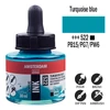 Kép 2/5 - Talens Amsterdam akriltinta, 30 ml - 522, turquoise blue