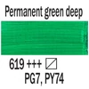 Talens Art Creation akrilfesték, 75 ml - 619, Permanent green deep