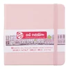 Talens Art Creation Sketch Book rajz- és vázlatfüzet, 140 g, 80 lap - 12x12 cm, pasztell pink