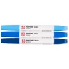 Talens Pantone kétvégű ecsetfilc készlet - 3 db, Blue