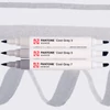 Talens Pantone kétvégű ecsetfilc készlet - 3 db, Cool gray