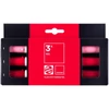 Talens Pantone kétvégű ecsetfilc készlet - 3 db, Red