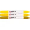 Talens Pantone kétvégű ecsetfilc készlet - 3 db, Yellow