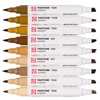Talens Pantone kétvégű ecsetfilc készlet - 9 db, Brown