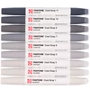 Talens Pantone kétvégű ecsetfilc készlet - 9 db, Cool gray
