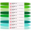 Talens Pantone kétvégű ecsetfilc készlet - 9 db, Green
