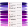 Talens Pantone kétvégű ecsetfilc készlet - 9 db, Purple