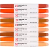 Talens Pantone kétvégű ecsetfilc készlet - 9 db, Warm red