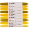 Talens Pantone kétvégű ecsetfilc készlet - 9 db, Yellow