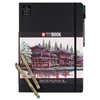 Sakura Sketch/note book jegyzet- és vázlatfüzet, krémszínű papír -  A4
