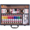 Talens Van Gogh akril festőkészlet - Starter Box XL: 19 db-os, fadobozos
