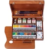 Talens Van Gogh olaj festőkészlet - 32x20 ml + 2x60 ml + kiegészítők, fadobozos