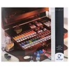 Talens Van Gogh olaj festőkészlet - 32x20 ml + 2x60 ml + kiegészítők, fadobozos