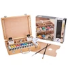 Talens Van Gogh olaj festőkészlet - 10x40 ml + kiegészítők, fadobozos