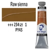 Talens Van Gogh olajfesték, 20 ml - 234, raw sienna