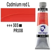 Talens Van Gogh olajfesték, 40 ml - 303, cadmium red light