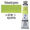 Talens Van Gogh olajfesték, 20 ml - 617, yellowish green