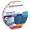 Kép 1/4 - Tesa 55733 Powerbond kétoldalas montázsszalag, tükörragasztó, 19 mm x 5 m