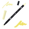 Tombow abt dual brush pen kétvégű filctoll - 090, lemon cream