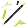 Kép 1/5 - Tombow abt dual brush pen kétvégű filctoll - 133, chartreuse