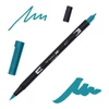 Tombow abt dual brush pen kétvégű filctoll - 407, Tiki teal