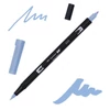Tombow abt dual brush pen kétvégű filctoll - 553, mist purple