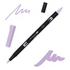 Tombow abt dual brush pen kétvégű filctoll - 623, purple sage