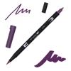 Kép 1/5 - Tombow abt dual brush pen kétvégű filctoll - 679, dark plum