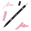 Tombow abt dual brush pen kétvégű filctoll - 723, pink