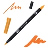 Tombow abt dual brush pen kétvégű filctoll - 933, orange