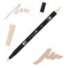 Tombow abt dual brush pen kétvégű filctoll - 942, cappuccino