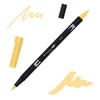 Tombow abt dual brush pen kétvégű filctoll - 991, light ochre